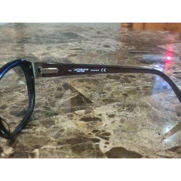 Liz Claiborne Eyeglasses Frames 57-16-135 L548/S 086P BLACK - Picture 4 of 10